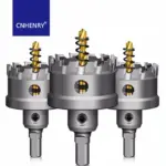 *מקדח חורים קרביד TCT מצופה טיטניום – למתכת, נירוסטה ועץ* 🔩