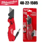 *סכין שימושית מתקפלת Milwaukee 6 ב-1 עם מברג פיליפס מובנה* 🔧