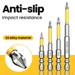 *ביטים מגנטיים לאימפקט – ראש צלב Deli 🔧*