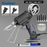 *🔥 מלחם אלקטרוני דיגיטלי עם מסך LCD וויסות טמפרטורה 180-520°C*