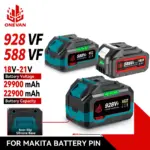 *סוללה נטענת 22900mAh/29900mAh למקיטה 18V עם מחוון דיגיטלי* 🔋