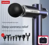 *אקדח עיסוי Lenovo – מסך מגע LED עם 8 ראשי עיסוק 💆‍♂️🔥*