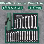 **🔧 סט מפתחות קומבינציה דו-צדדיים 6-27 מ"מ | דקים במיוחד! 🔧**