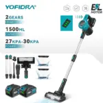 *שואב אבק אלחוטי YOFIDRA 1800W – עוצמת יניקה מקצועית!* 🌪️