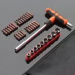 *סט מברגים מקצועי T-SHAPE עם ביטים מגוונים וסט שקעים לכל תיקון בבית!* 🔧