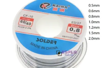 *חוט הלחמה מקצועי ESPLB – 50/100 גרם עם ליבת פלקס* 🔧