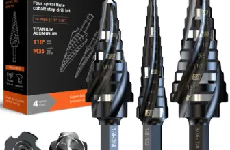 *סט 3 מקדחי מדרגות HSS ציפוי טיטניום – מקצועי ועמיד* 🔧