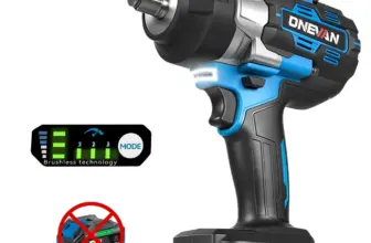 *מפתח אימפקט חשמלי אלחוטי ONEVAN – 2800N.M* 🔧⚡