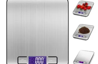 *⚖️ משקל דיגיטלי מקצועי למטבח 5 ק"ג – דיוק מושלם עד 1 גרם! ⚖️*