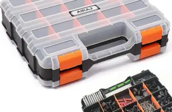 *ארגונית דו-צדדית ל-34 תאים – הפתרון המושלם לסדר במלאי הקטן שלכם!* 🛠️