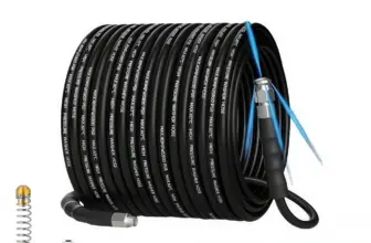 *ערכת ניקוי ביוב ושטיפת צנרת בלחץ גבוה 5800PSI* 💪