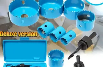 *סט מקדחי כוס מקצועי 11 חלקים + מזוודה* 🛠️