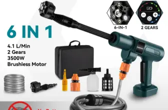 *מכונת שטיפה בלחץ אלחוטית YOFIDRA 200Bar* 💪🚗