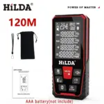 *📏 מד לייזר דיגיטלי HILDA – טווח עד 120 מטר!*