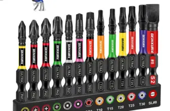 *סט 13 ביטים מגנטיים מקצועי – פיליפס/מרובע/שטוח* 🔧