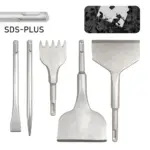 *5 אזמלים מקצועיים למקדחה חשמלית – SDS PLUS* 🔨⚡