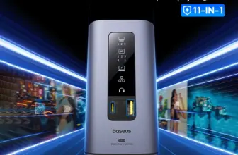 *🖥️ תחנת עגינה 11-ב-1 של Baseus למק ולמחשב נייד*