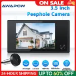 *🚪 עינית דיגיטלית חכמה לדלת – מסך 3.5 אינץ' עם מצלמה 2MP 🔐*