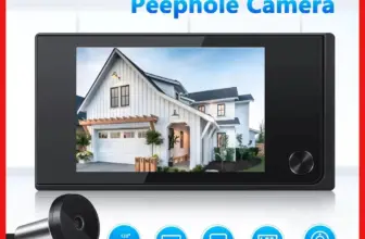 *🚪 עינית דיגיטלית חכמה לדלת – מסך 3.5 אינץ' עם מצלמה 2MP 🔐*