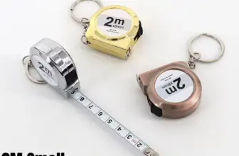 *מד מטר מיני נייד עם מחזיק מפתחות 2 מטר* 📏🔑