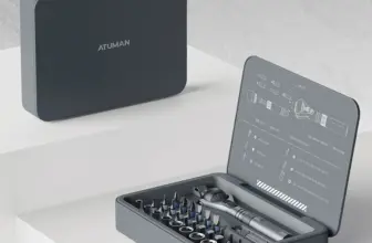 *מברגה רצ'ט חצי-אוטומטית DUKA 40 ב-1 – ערכת כלי עבודה מקצועית* 🔧