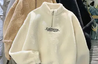 *סווטשירט קרופ פליז מעוצב עם רקמה – חם, אלגנטי ומחמיא* 🧥✨