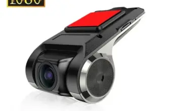 *מצלמת דרך Full HD 1080P לרכב – עם מערכת התראות חכמה ADAS* 🚗📹