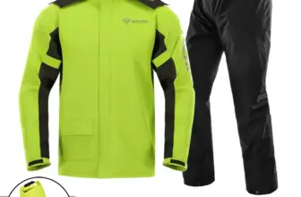 *חליפת גשם מקצועית לרוכבי אופנוע ולשטח 🏍️🌧️*