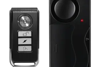 *🔔 אזעקה אלחוטית 110dB עם שלט רחוק – נגד גניבות!*