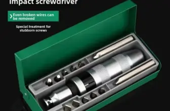 *סט 13 חלקים למברג אימפקט – מסיר ברגים שבורים וחלודים* 🔧