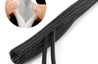 *שרוול קלוע מגן לכבלים – ארגון מושלם לכל חוט ופתיל! 🔌✨*