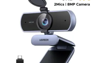 *מצלמת רשת UGREEN 4K – איכות סטודיו על השולחן שלכם* 🎥