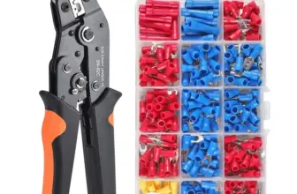 *🔧 ערכת כלי לחיצה מקצועית SN-02C + מגוון מסופים חשמליים*