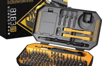 *🔧 ערכת מברגים מקצועית JAKEMY 145 חלקים – הפתרון לכל תיקון!*