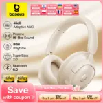 *🎧 אוזניות Baseus Bass EH10 – סינון רעשים 45dB, בלוטות' 6.0 ו-80 שעות סוללה!*