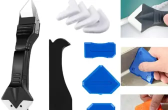 *מגרד סיליקון 5 ב-1 – ערכת כלים מושלמת לכל פינה בבית!* 🏠🔧