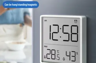 *מדחום דיגיטלי חכם Mijia עם מד לחות ושעון* 🌡️