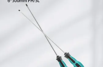 *מברג ארוך 410 מ"מ מגנטי עם ידית גומי – המקצועי שחסר לכם!* 🔧