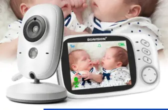*מוניטור תינוק VB603 עם מסך 3.2 אינץ' ומצלמת לילה 👶🖥️*