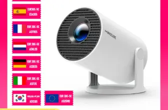 *מקרן Magcubic HY300 Pro – קולנוע ביתי 8K בכף היד 🎬🔥*