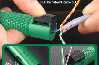 *כלי מקצועי לחיווט כבלי רשת מסוג עט – LAOA 🔧*