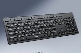 *⌨️ מקלדת אלחוטית UGREEN – 104 מקשים, חיבור 2.4GHz*