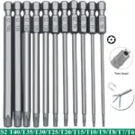 *סט מברגי אבטחה מגנטיים 11 חלקים – TORX ⭐*