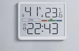 *מדחום דיגיטלי חכם Mijia עם מד לחות ושעון – הפתרון המושלם למשרד!* 🌡️