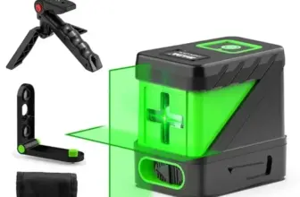 *מפלס לייזר HILDA עם קרן ירוקה – 2 קווים אופקי ואנכי* 🎯