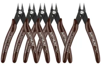 *סט 5 צבתים מקצועיים לחיתוך חוטים ואלקטרוניקה* 🔧✂️