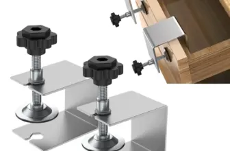 *מהדק מקצועי להתקנת חזיתות מגירות – 2 יחידות* 🔧