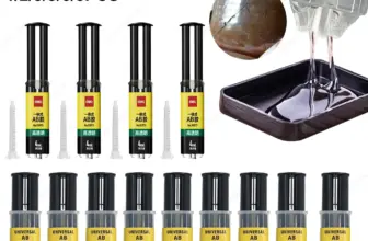 *דבק אפוקסי AB לריתוך קר – מתכת, זכוכית ונירוסטה 🔧*