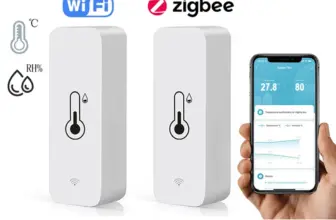 *חיישן טמפרטורה ולחות חכם WiFi/Zigbee מבית Tuya 🌡️💧*