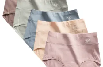 *🩲 סט 5 תחתוני כותנה גבוהים לנשים – נוחות, תמיכה ואנטיבקטריאלי*